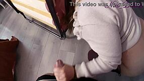 My wife is stuck in bed so i decide to take her big ass doggy-style