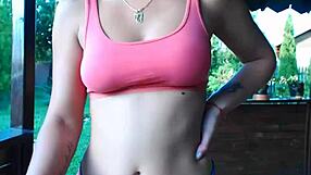 Teen Strip Outdoor And Camel Toe