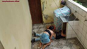 married hotwife pays plumber by bouncing on his penis while husband is at work