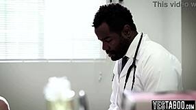 chubby milf patient lets bbc doctor anal fuck her in his office