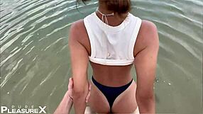 Naughty Bike Ride Turns Into Wild Beach Sex