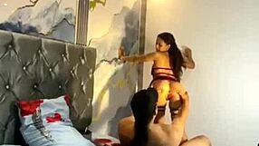 Amateur Venezuelan Enjoys Anal At Home