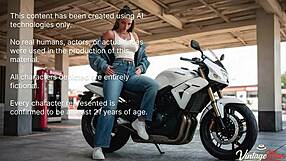 I rode grandpa on a bike and got fucked in the ass for it
