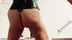 Mistress Dominates Slave With Urine
