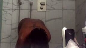 homemade amateur shower time