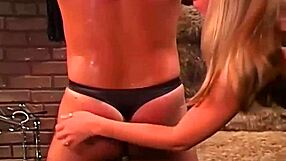 Mistress nicole sheridan punishes male slave for going to another mistress