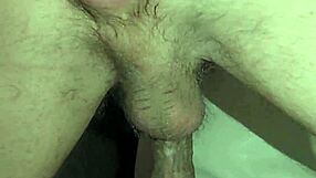 anal orgasm with squirt from a cute twink