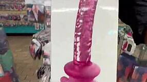 glass dildos and vibrators make wet pussy cum
