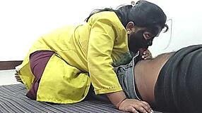 Indian wife fuck after face mask use