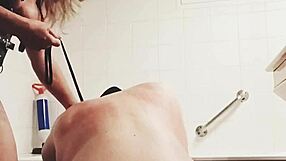 Mistress Dominates Slave With Urine