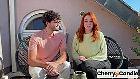 italian guy gets first pornstar blowjob from cherry-candle