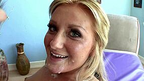 blonde teen 18+ and her boyfriend with big white cock