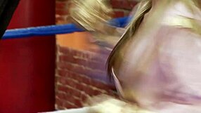 Fucked in the ring by her boxing teacher