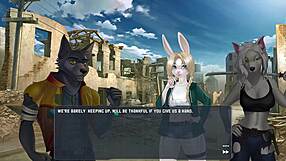 Furry survival 18 ep 1 match 3 furry hentai game the long march