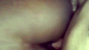 fucking my ebony babymama on the bed
