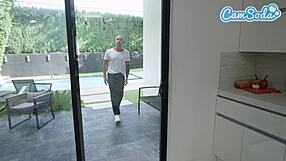 stepmom elizabeth skylar catches stepson and seduces him