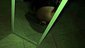 night deep mouth fuck with huge cum in mouth