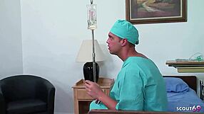 Blonde Nurse Boot Fuck In Hospital