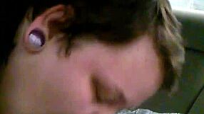 Free Hot Amateur Girl Gives Sloppy Toppy Deepthroat Blowjob In Backseat