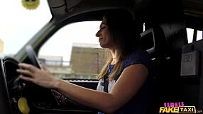female fake taxi he finger blasts me over my taxi outdoors