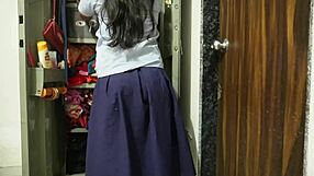 Desi school girl gets hardcore anal sex with teacher