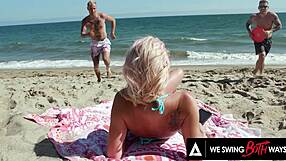 sexy wife adira allure shares boyfriend bisexual anal