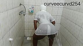 we got wet twerkd sucked and fucked bathroom romance