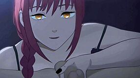 Makima chainsaw man 2d compilation anime sex animations