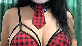 A 40-year-old mature student shows exotic vagina and tits to teacher