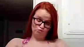 Redhead Bikini Girl Gets Groped During Live Meetme Web Chat