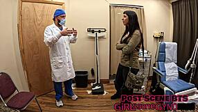 Selena Sativas First Gyno Exam With Closeup And Toys