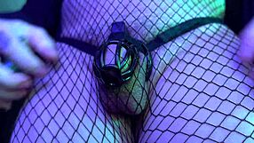 my first chastity cage as straight guy