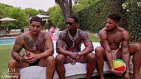 Latina Babydoll Gatita Veve Gets Destroyed By 3 Bbcs In A Wild Backyard Party Gangbang