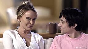 Hot stepmom pristine edge is kept up all night by her stepsons desire to fuck