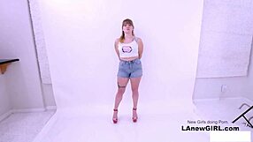 Straight girl gets seduced by lesbian stylist
