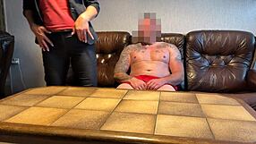 Hot secretary gets fucked and creampied on the table by boss.