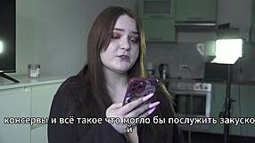 porn story of unexpected threesome in a hunting lodge in the forest with russian cuckold anal