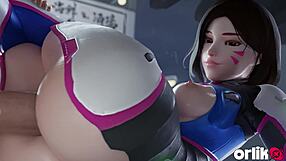 d va rises as new popstar in 3d