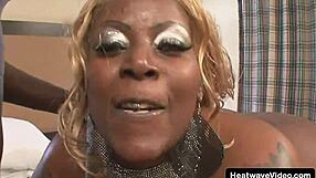 this fat black whore loves cock deep in her fat pussy
