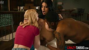 big tits arab milf sarah arabic enjoys interracial fucking with lily labeau