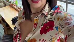 Colombian cougar influencer shares coffee on first date