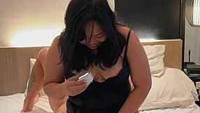 Anne Marie spits and pisses deep in Anthony's mouth while sitting