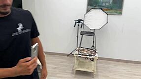 นางแบบผมบลอนด์อายุ20ถ่ายแบบเสียวๆ