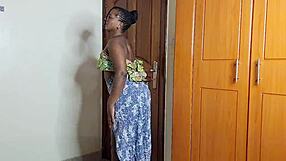 african home maid masturbates her pussy