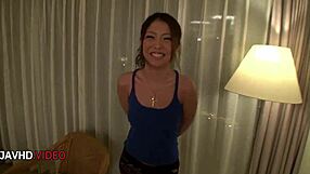yui nanases perky teen tits and sensual blowjob in pov