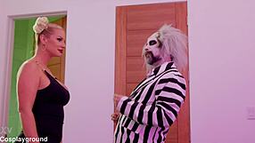 rachael cavalli squirts on beetlejuice cock