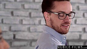 Nubilefilms riding realtors cock for better deal