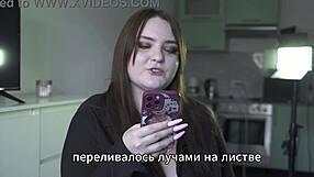 porn story of unexpected threesome in a hunting lodge in the forest with russian cuckold anal