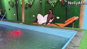 the married tourist in pool fucks hotel guest with big cock