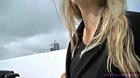 Exhibitionist Wife Heather Public Upskirt And Flashing Lunch